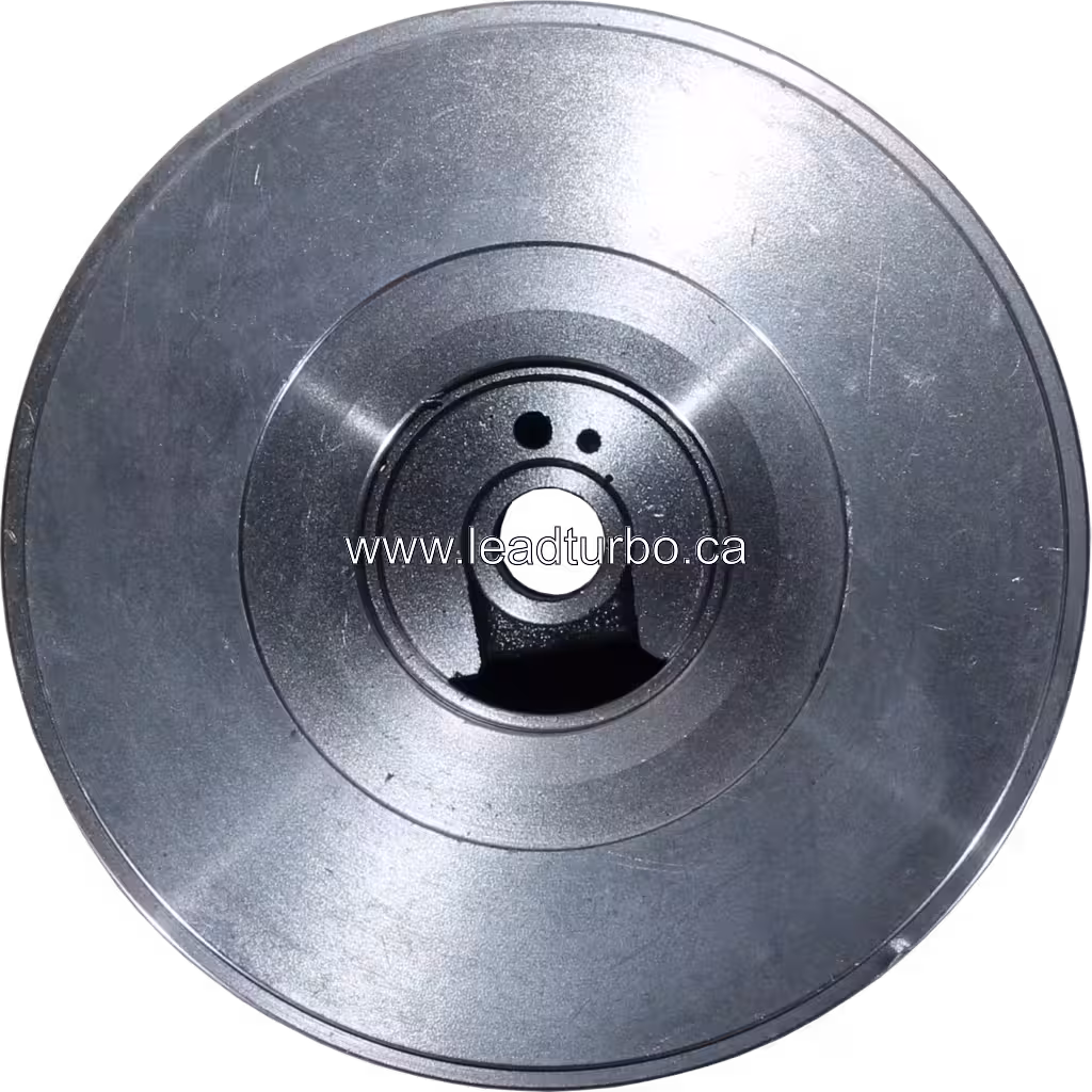 Vista frontal do bearing housing 3537111 HX40W para CUMMINS QSL