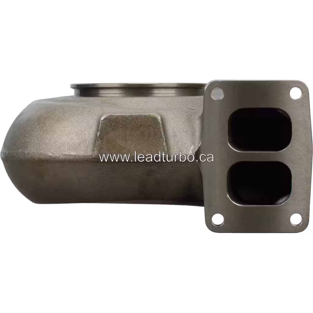 Carcaça de turbina 3521264 HC5A com flange de escape de duas portas