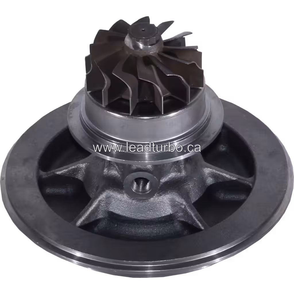 Core turbosprężarki HX60W 3590058 do Volvo FH16 D16A bottom 45 degree view