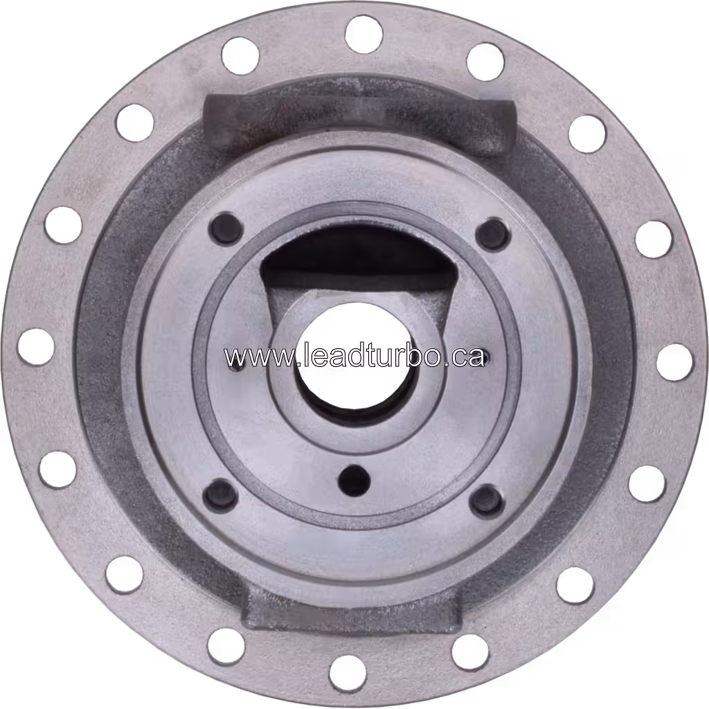 Logement de palier 3594556 pour Turbo HX82 Cummins ISX QSX15 front view