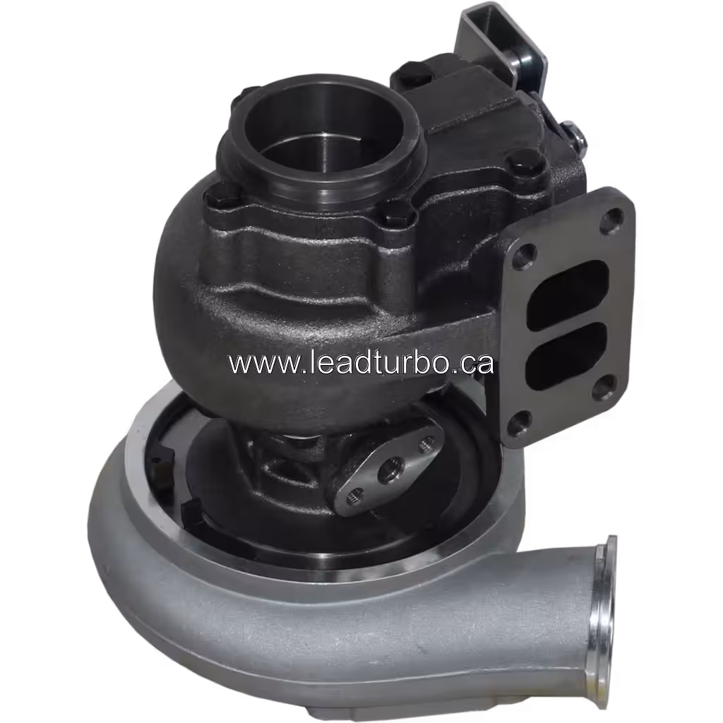 Turbocompresseur 3800463 vue inférieure de la carter turbine