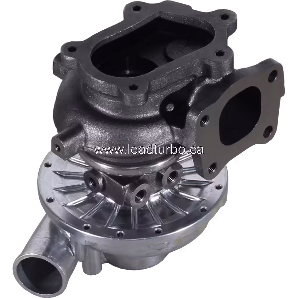 8973628390 Turbolader Ersatz für Isuzu 4HE1(CIES) Hitachi ZX210 bottom 45 degree view