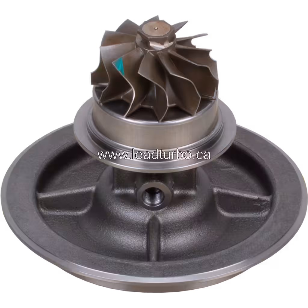 Core турбокомпресора 4090043 HE600WG HX60W для Volvo Truck Cummins ISX3 bottom 45 degree view