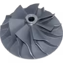 Detalhe da roda compressora turbo FOR 166462 CW