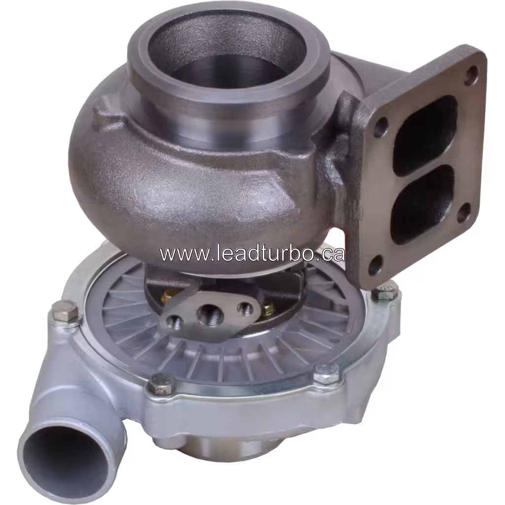 Турбокомпресор 1819904C91 T04E17 для Navistar DTA360 bottom 45 degree view