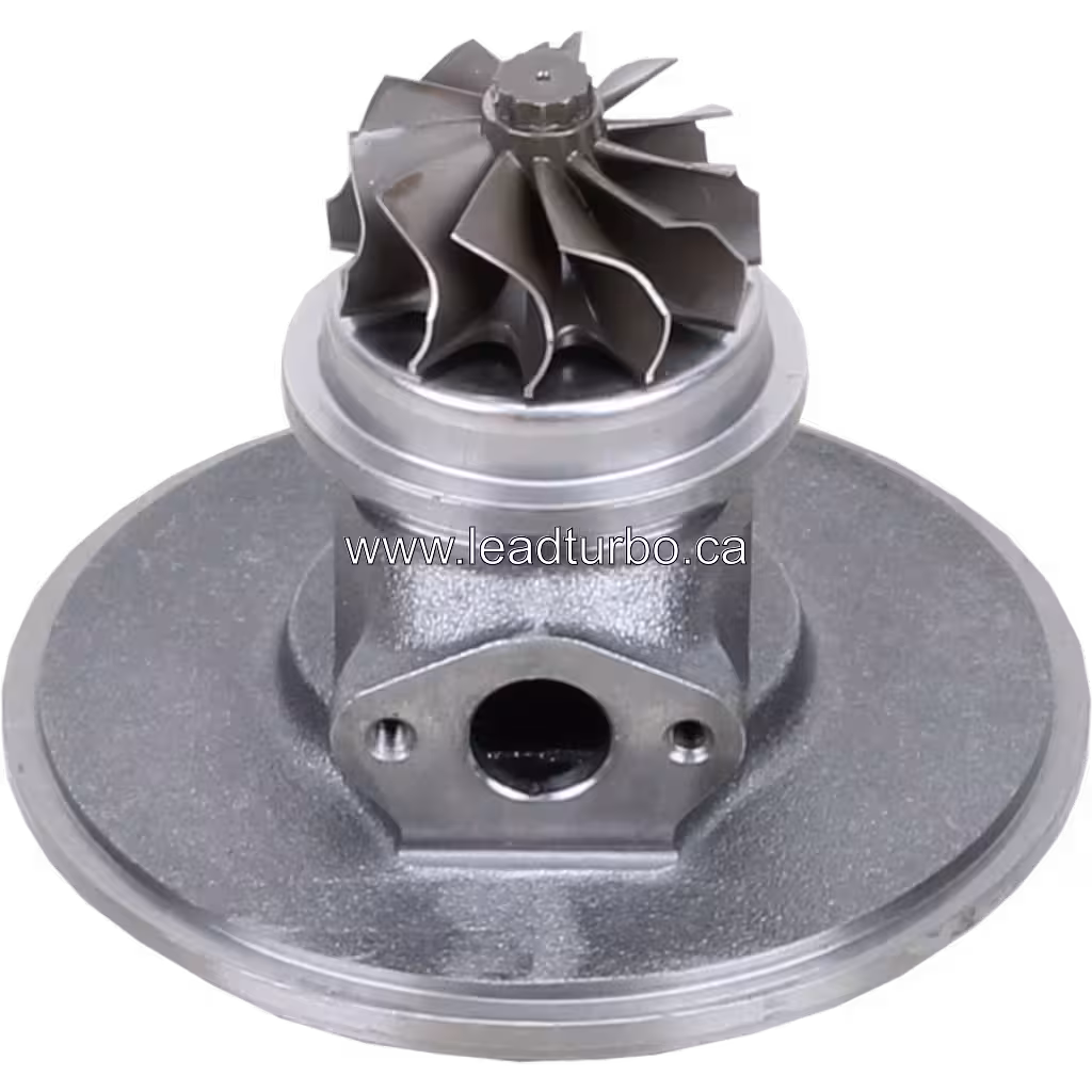 Componente interno de turbocompressor industrial