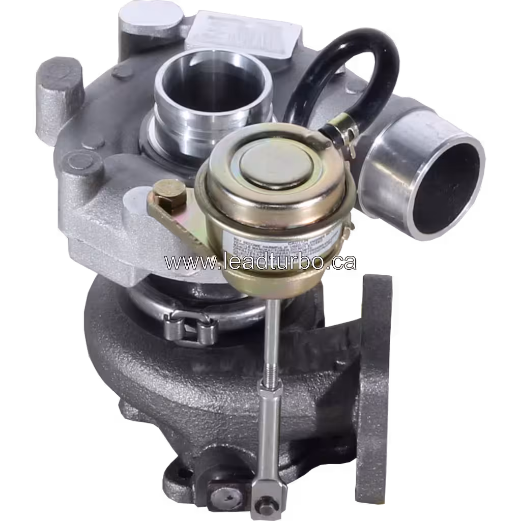Vista lateral del turbocompresor aftermarket IVECO