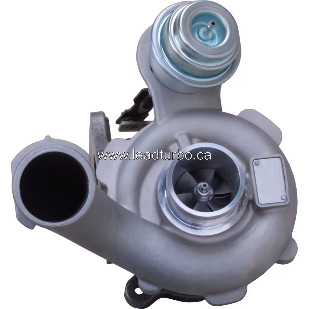 Turbosprężarka 8200683854 GT1549 widok z przodu do Renault Scenic DCI