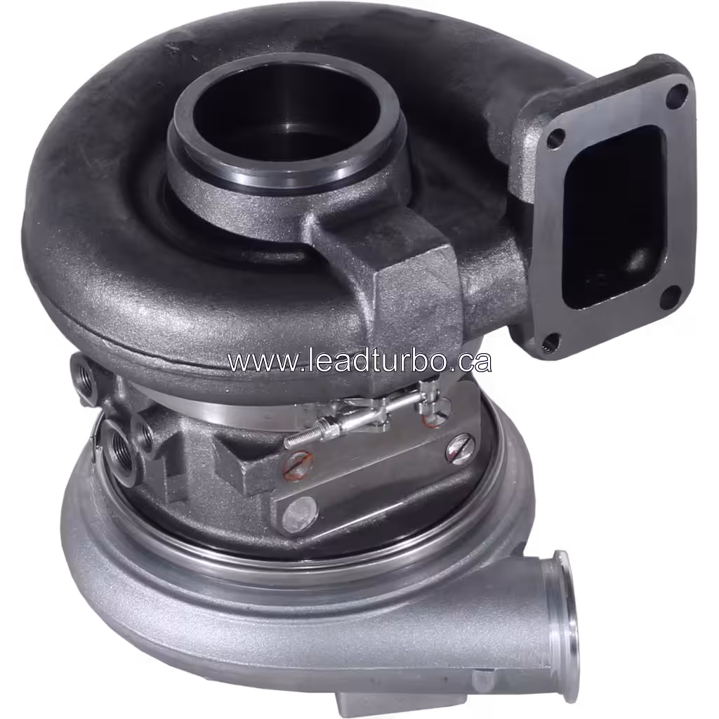 Турбокомпресор 504255233 HY55V для IVECO Cursor 10 440HP (заміна) bottom 45 degree view