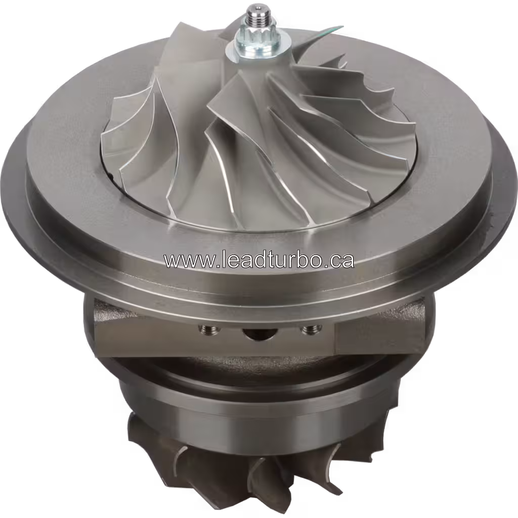 700148-5001S TL9211 Turbocharger Core for CAT Earth Moving 45 degree view