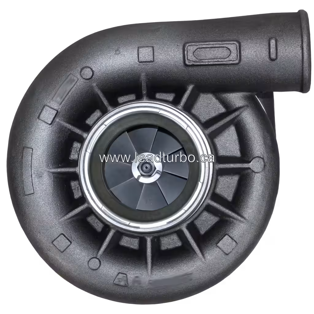 Turbocompressor de reposição para Cummins QSK38 vista frontal
