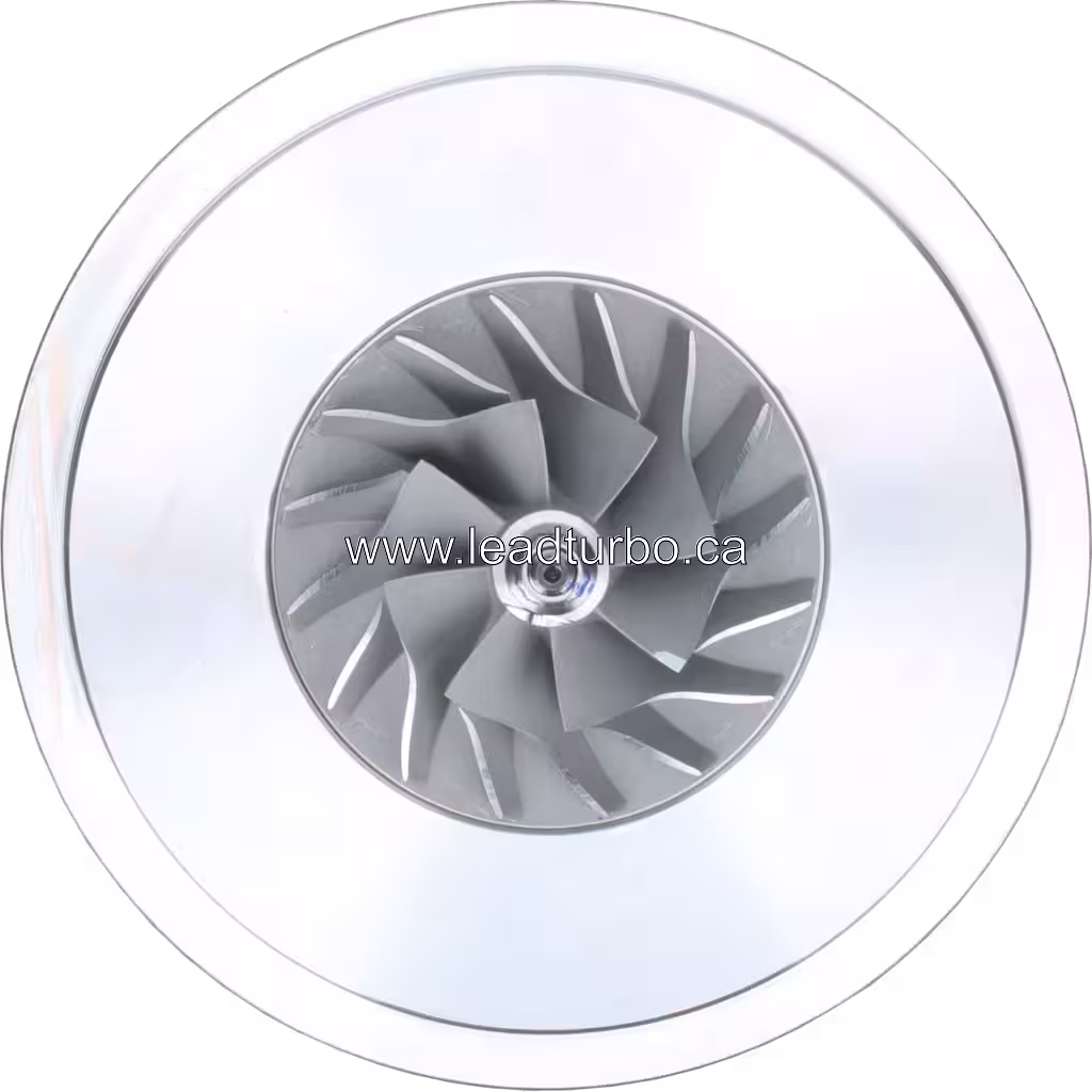 3802291 H1C Turbocharger Core for Daewoo DH220-5 Cummins 6BT top view