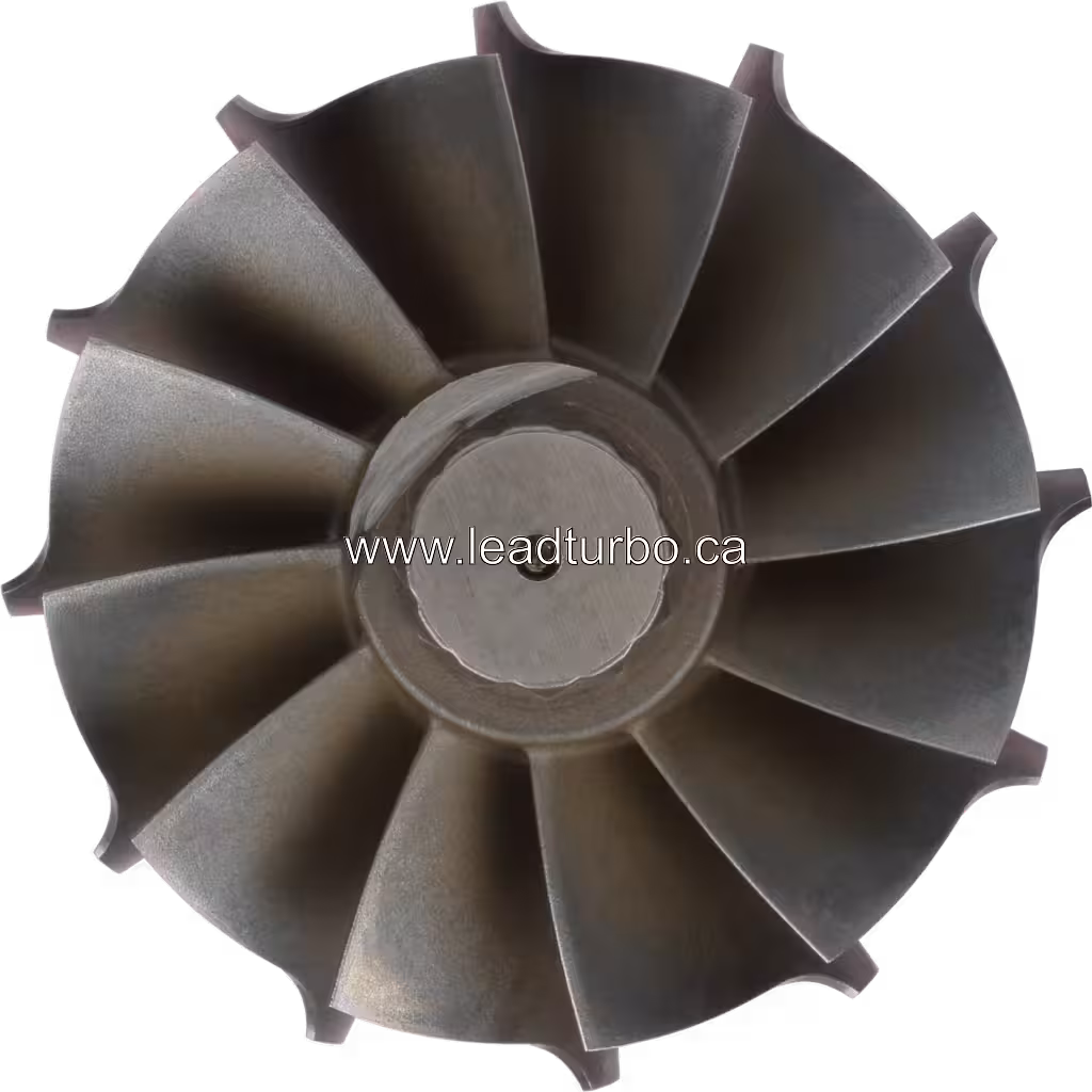 4031437 TW HX55 Turbine Wheel for IVECO Cursor 10 top view