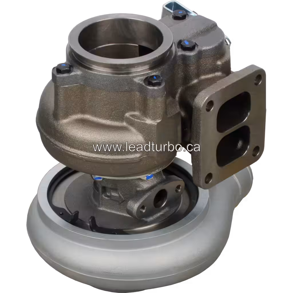 Турбокомпресор 6742-01-5000 WH1E для Cummins 6CT (заміна) bottom 45 degree view