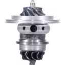 Vista frontal do core J96 FOR 80000174640 com roda do compressor prateada