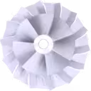 Koło sprężarki turbosprężarki J96 319367 CW - Zamiennik thumbnail 2