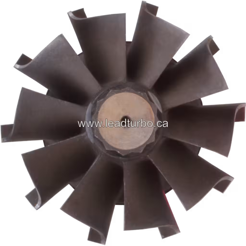 Roue de turbine 317877 TW pour turbo S200S017 (CAT 325B) front view