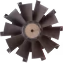 Roue de turbine 317877 TW pour turbo S200S017 (CAT 325B) thumbnail 1