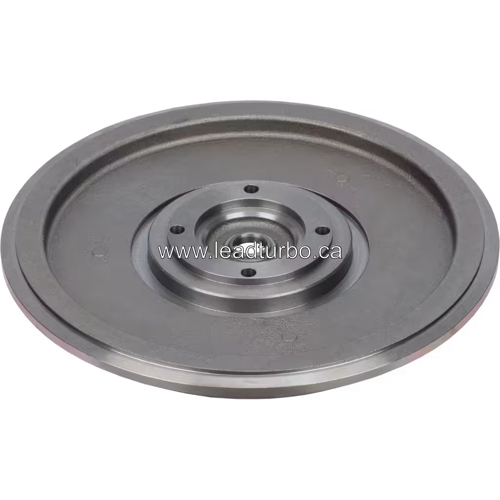 Plaque Arrière Turbo HX83 4047291 BP pour Cummins QSK60 Marine bottom 45 degree view