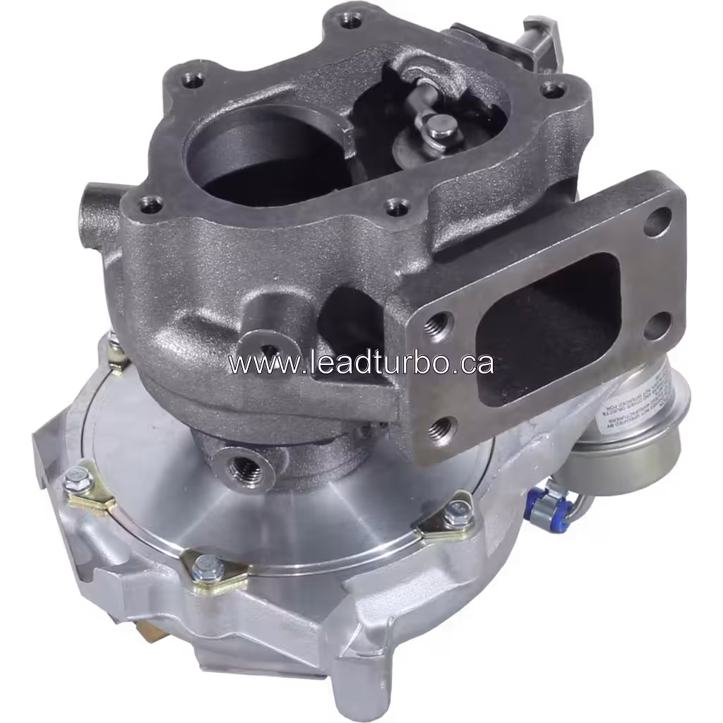 Turbosprężarka zamiennik do Hino N04C 168KM (Hino Truck, Dutro) bottom 45 degree view