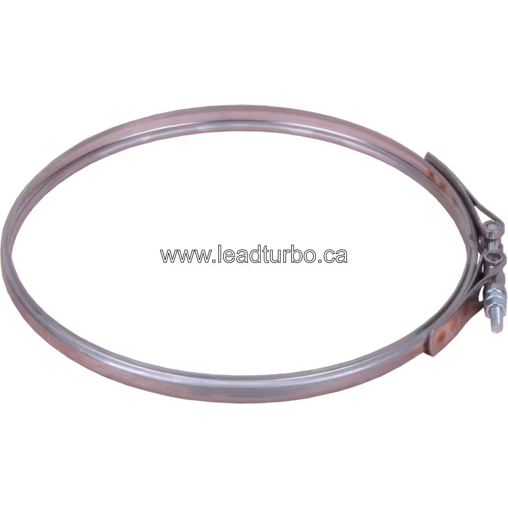 V-band 3594117 VC-CH для турбокомпресора HX80 (Cummins K38) 45 degree view