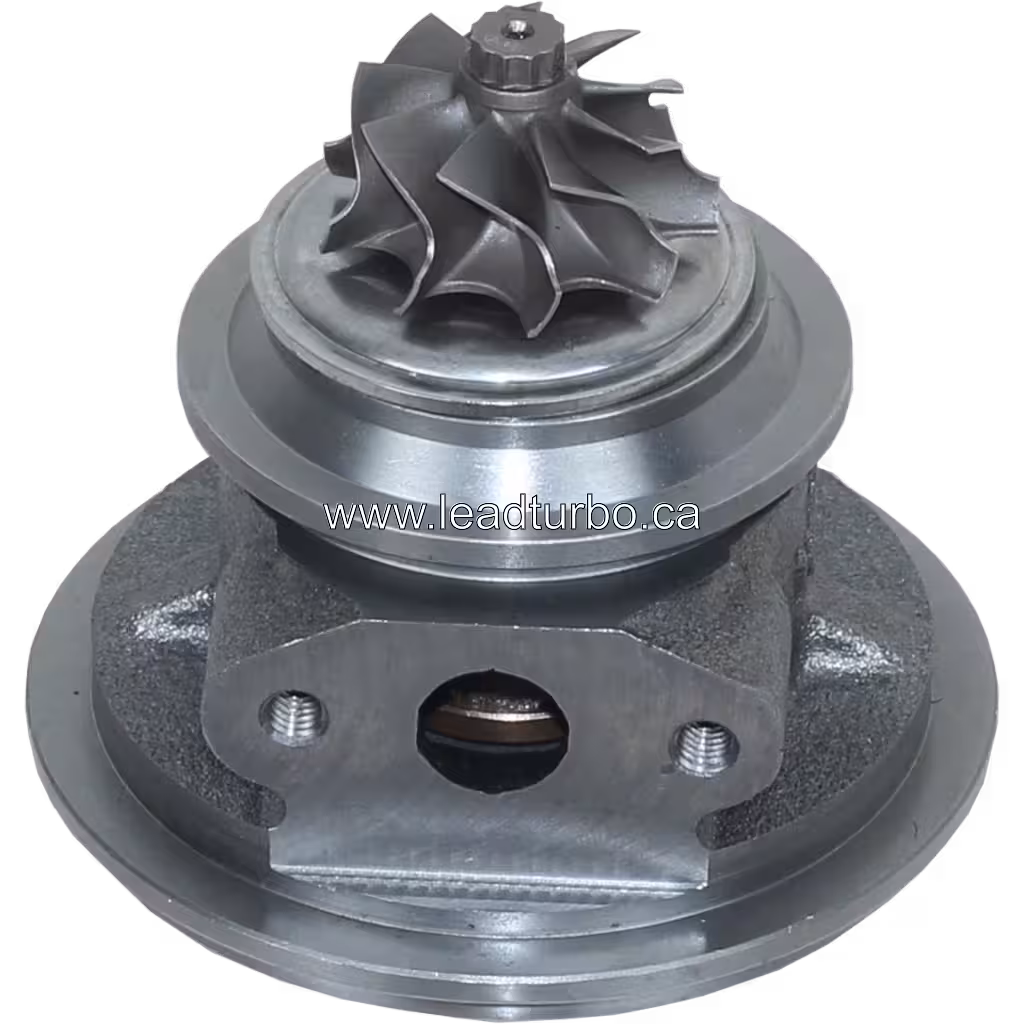 Core турбокомпресора RHF3 FOR 1G923-17012 для Bobcat V2003MDITE bottom 45 degree view