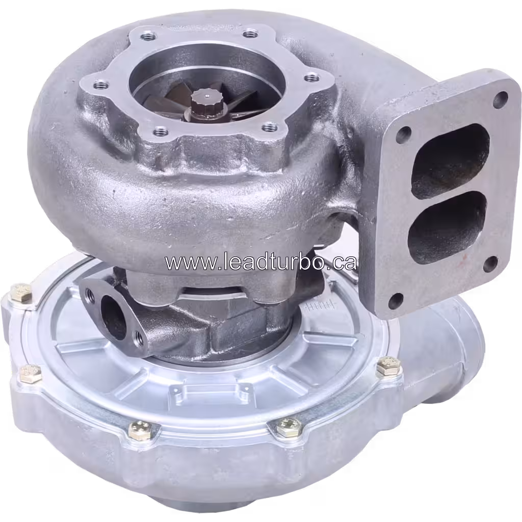Turbosprężarka zamiennik do Rolls-Royce MTU Marine 6V396 03 bottom 45 degree view