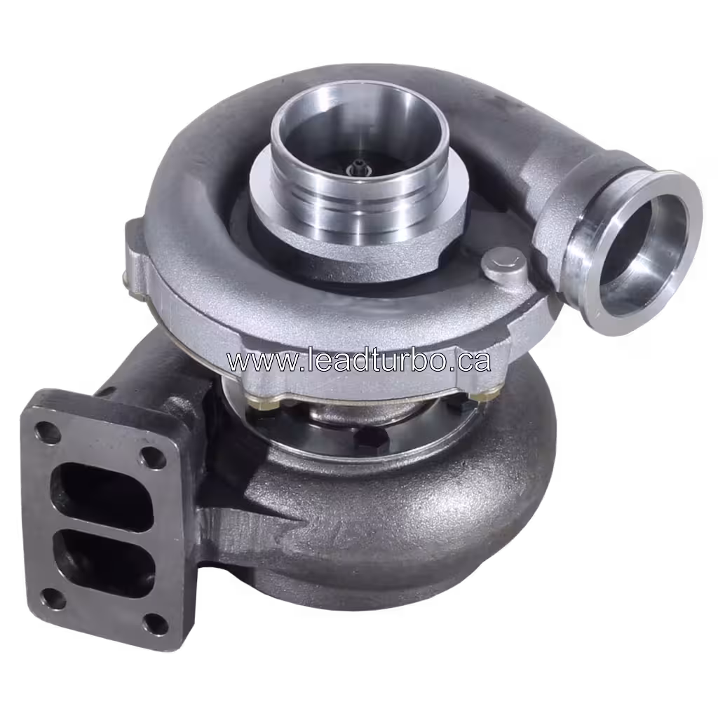 TO4E04 Turbocharger compressor housing view