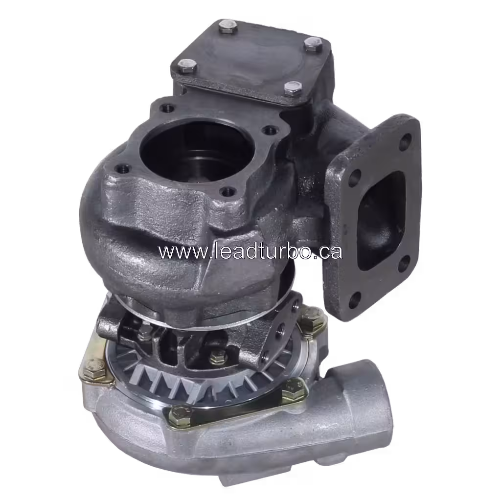 466778-5004 TA0315 Turbocharger Replacement for Perkins T4 236 4L bottom 45 degree view
