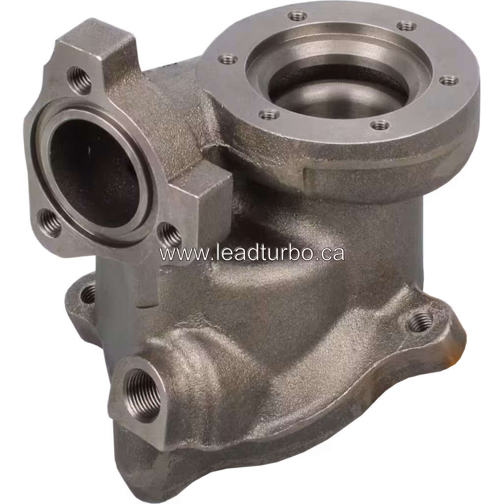 53031009110 K03-1870EXA Turbine Housing for Audi 2.7 TDI bottom 45 degree view