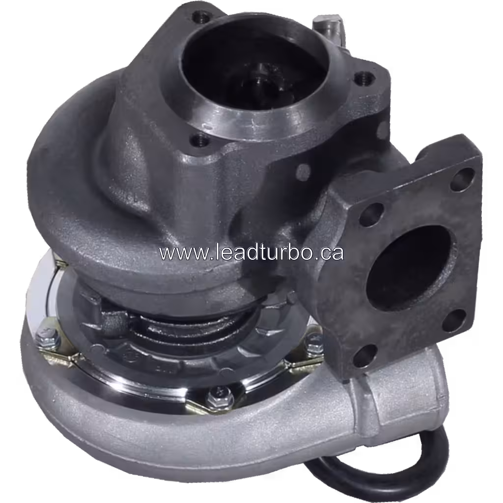 Турбокомпресор 727264-5001 GT2052 для Perkins T4 40 4L 96HP bottom 45 degree view