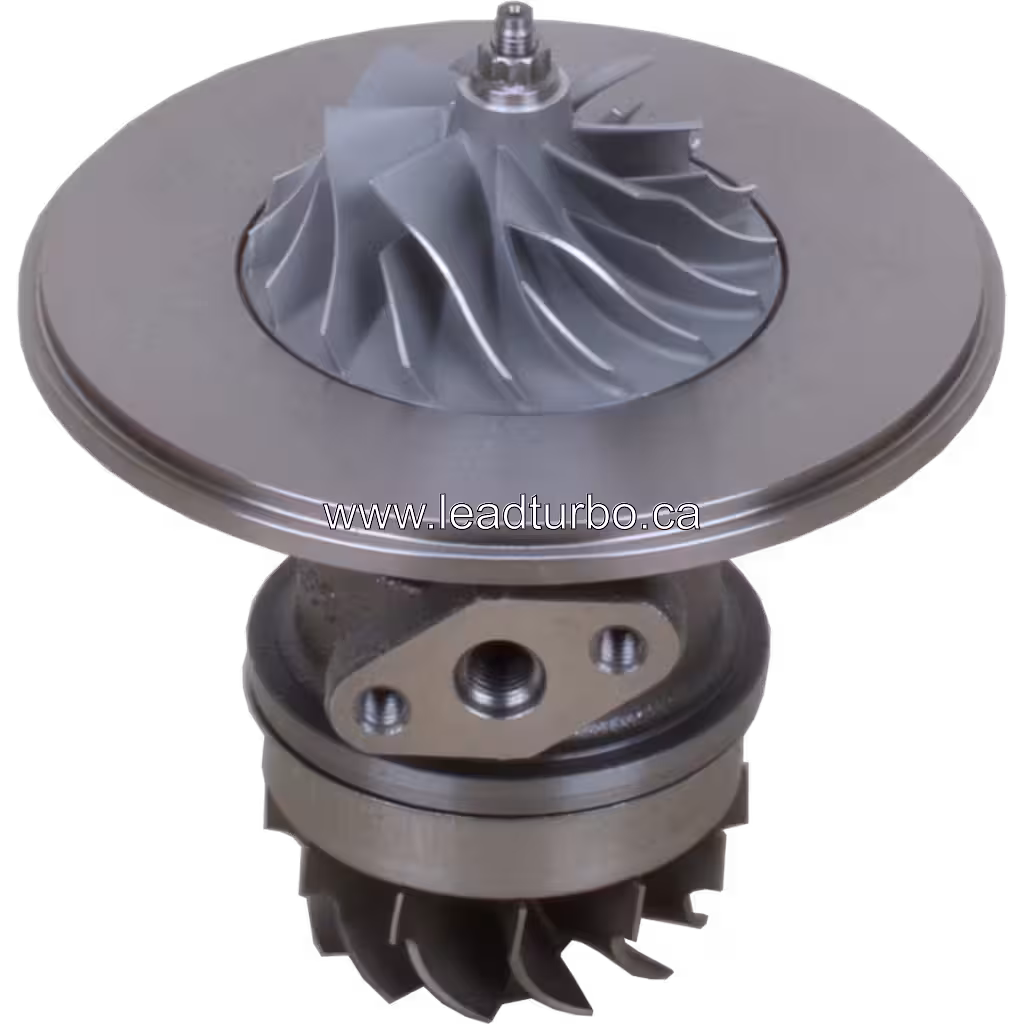 Vista replacement do core HX40 3535324 mostrando o eixo central e flange de montagem
