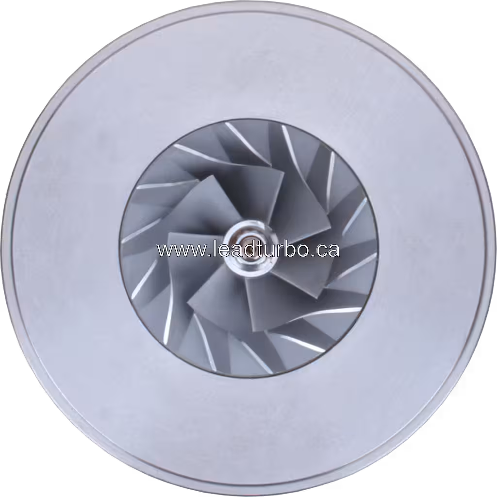 Core turbosprężarki HX35W 2852375 do IVECO TRUCK top view