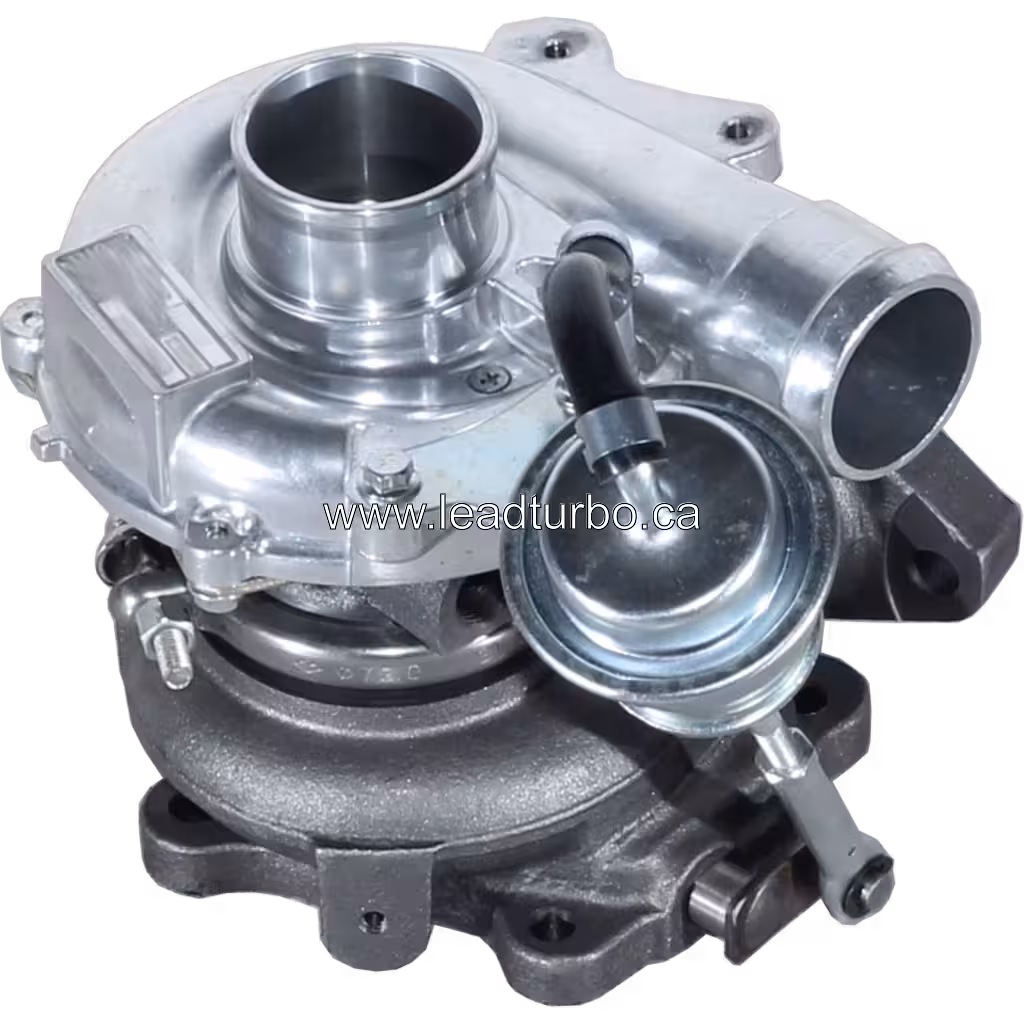 Turbo 1515A029 RHF4-660011P10 para Mitsubishi L200 4D5CDI 45 degree view
