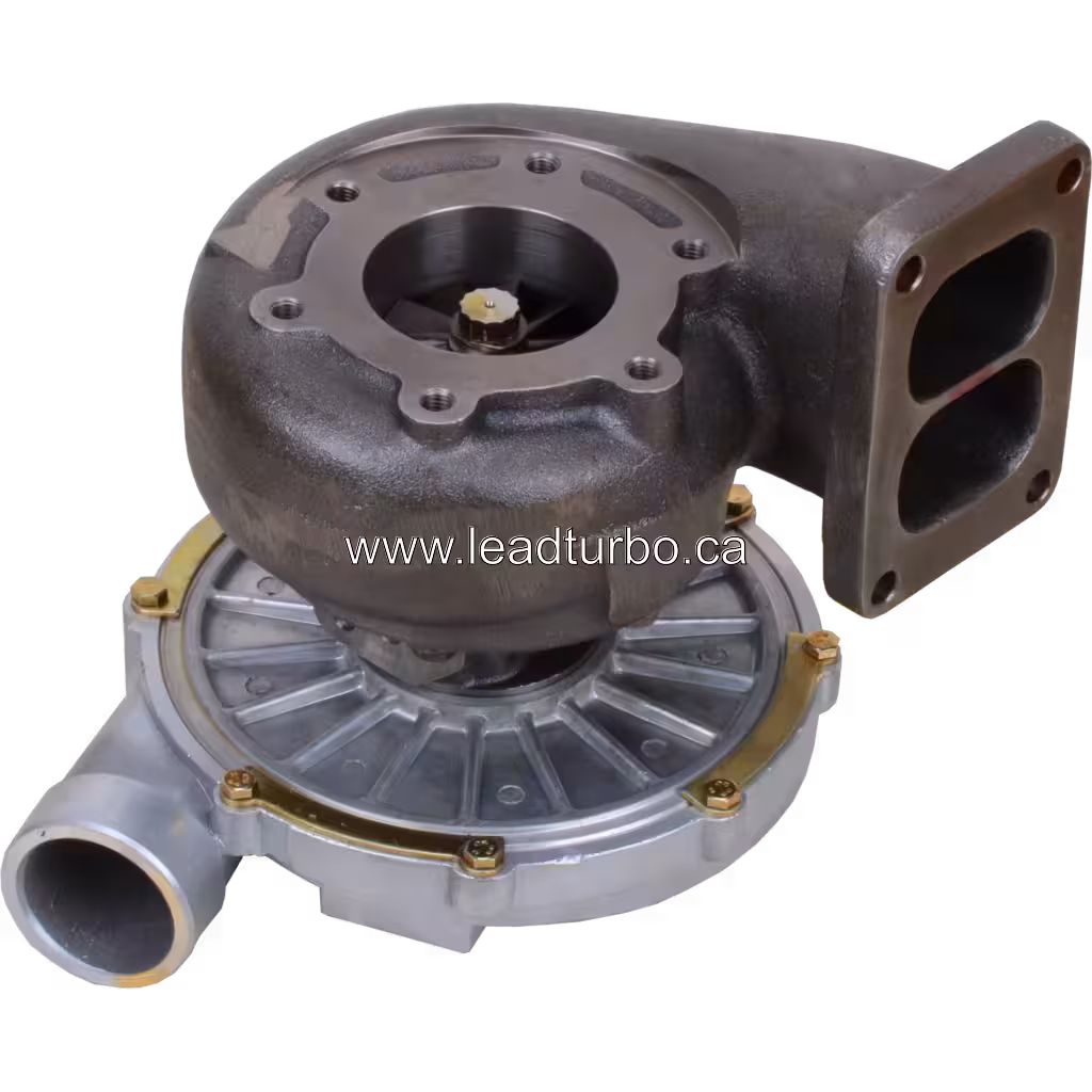 Detalhe das conexões do turbo DEUTZ BF8L413F
