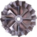 Колесо компресора 10R9493 CW для турбо S510C004
