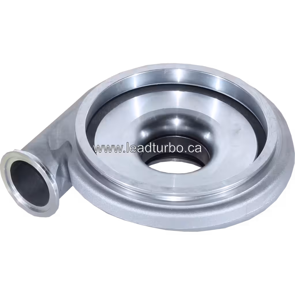 Корпус компресора турбокомпресора 1484886 CH HX55 для Scania DC12 bottom 45 degree view