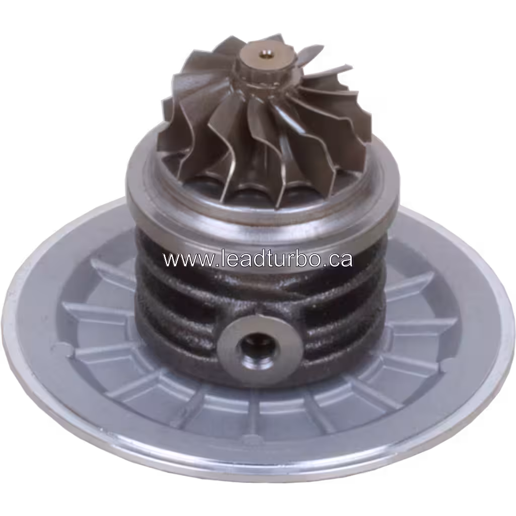 Core турбокомпресора для Perkins 1104A-44T 4L 115HP bottom 45 degree view