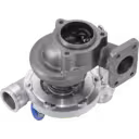 Vista do compressor do turbo GT2556 com entrada circular