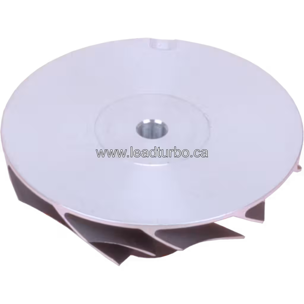 047-276 CW Compressor Wheel HT12-11B Turbocharger (Nissan QD32TI) bottom 45 degree view