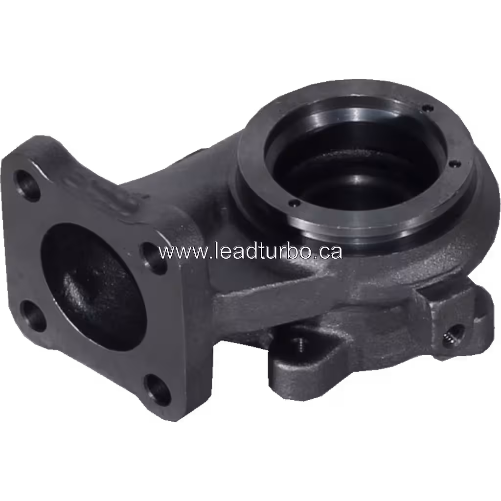 Корпус турбіни 17201-54040 CT9 для Toyota Hi-Ace 2L-T bottom 45 degree view