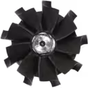 732340-0001 TW Turbine Wheel J96 Turbocharger thumbnail 2