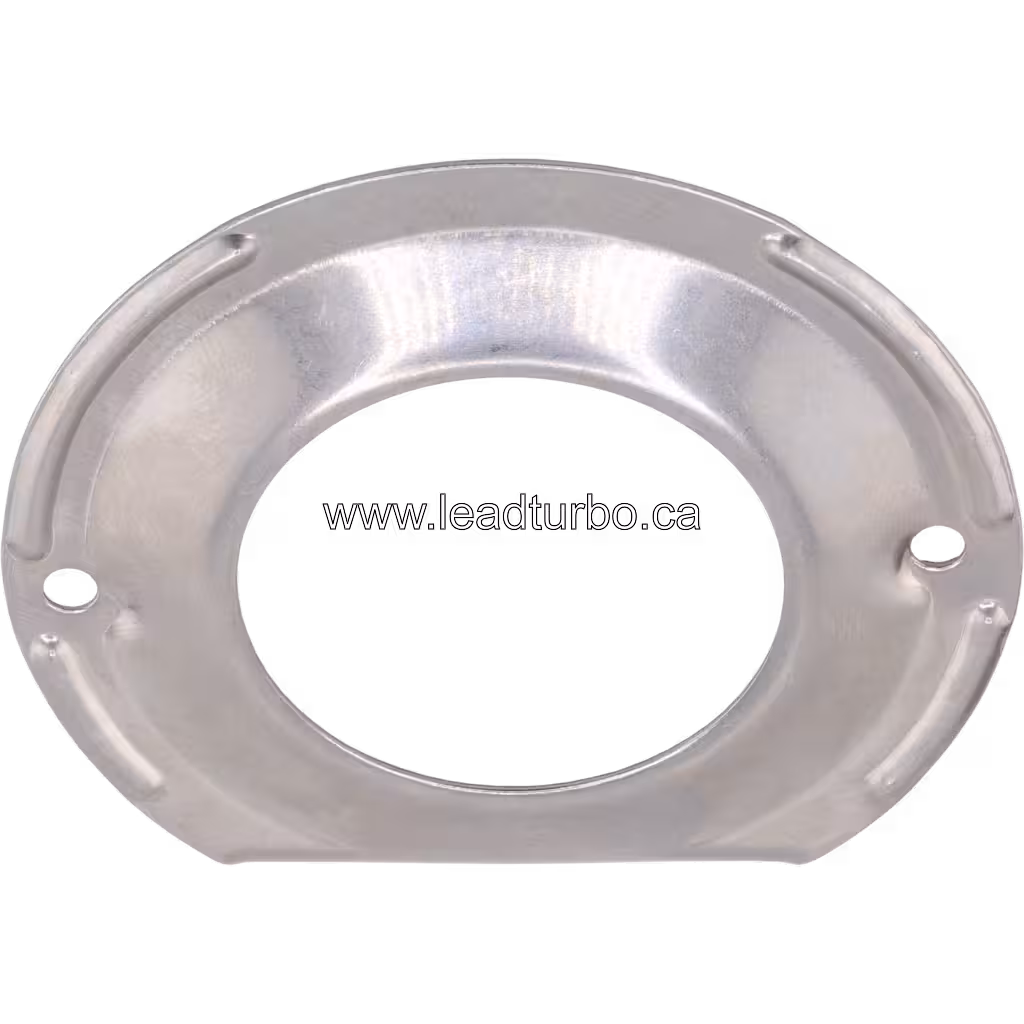 Defletor de Óleo HX83 para Turbocompressor Cummins QSK50 G6 bottom 45 degree view