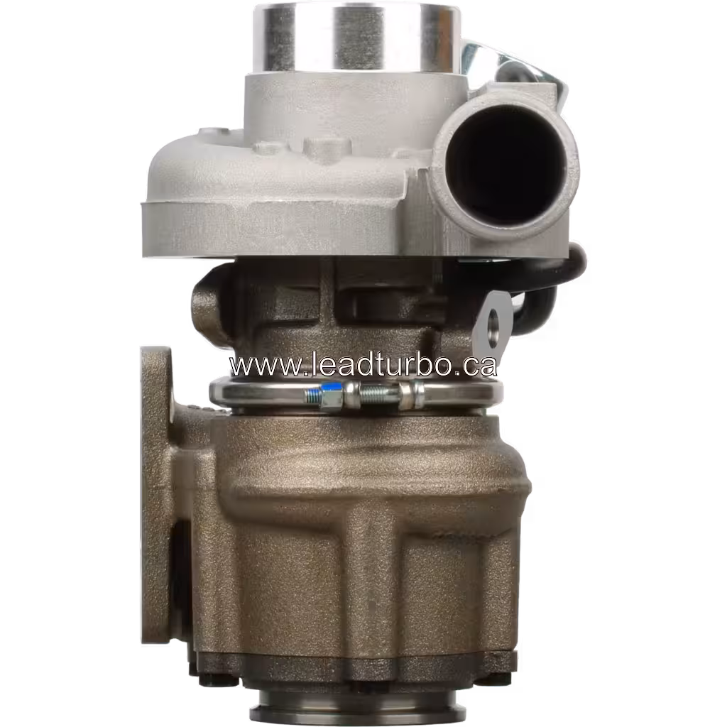 Turbo HX30W 3592121 vista frontal com atuador integrado