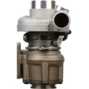 Turbo HX30W 3592121 vista frontal com atuador integrado