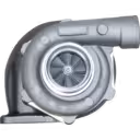 Unidad turbo TO4B93 vista lateral