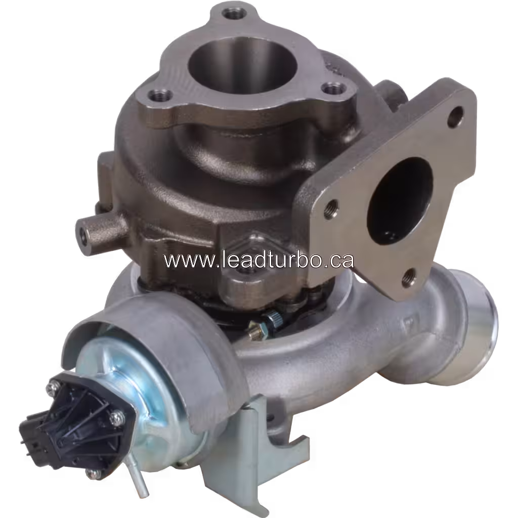 Turbosprężarka 1515A295 TF035HL zamiennik do Mitsubishi 4N15 bottom 45 degree view