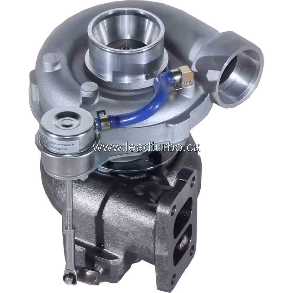 Turbosprężarka 465425-5001 z tabliczką znamionową i numerami OEM 98467056