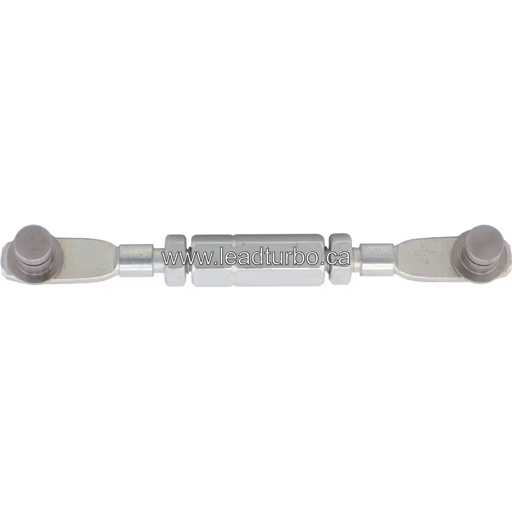 Vista replacement a 45 grados del actuador RHF55V con bloque central y tuercas hexagonales