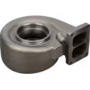 Detalhe dos flanges da carcaça do turbina Cummins